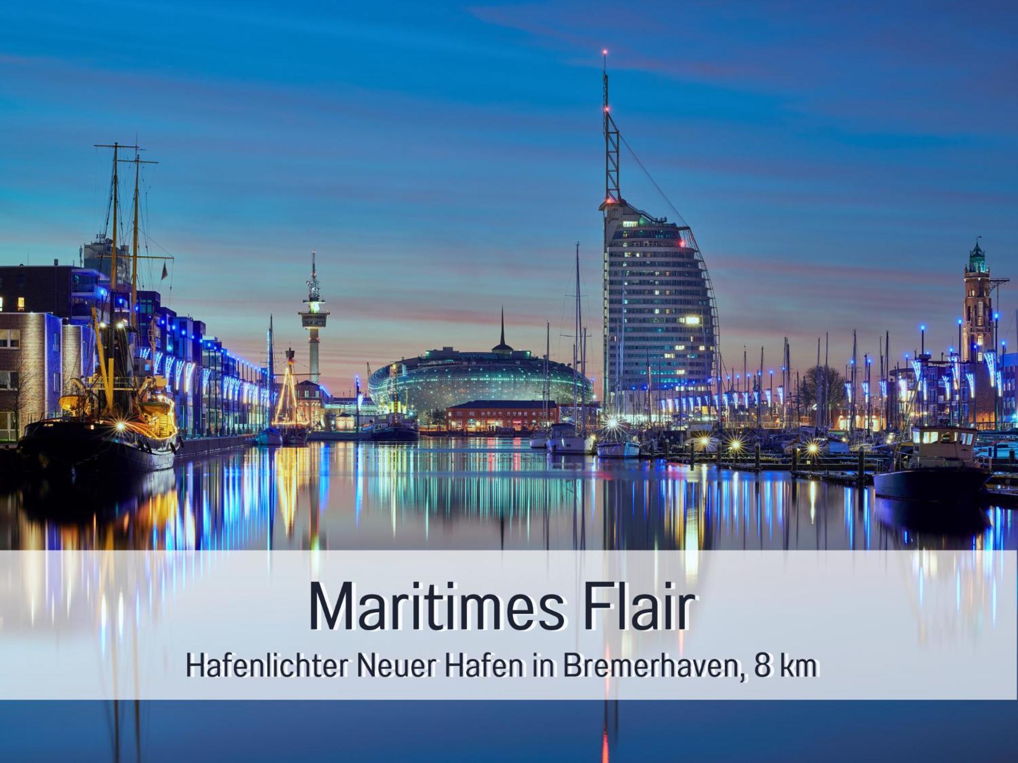"Lilie" In Geestland-Langen, Ideal Fuer Familien & Homeoffice - Wlan & Parkplatz - 3 Zimmer, Balkon - Nahe Bremerhaven Exterior foto