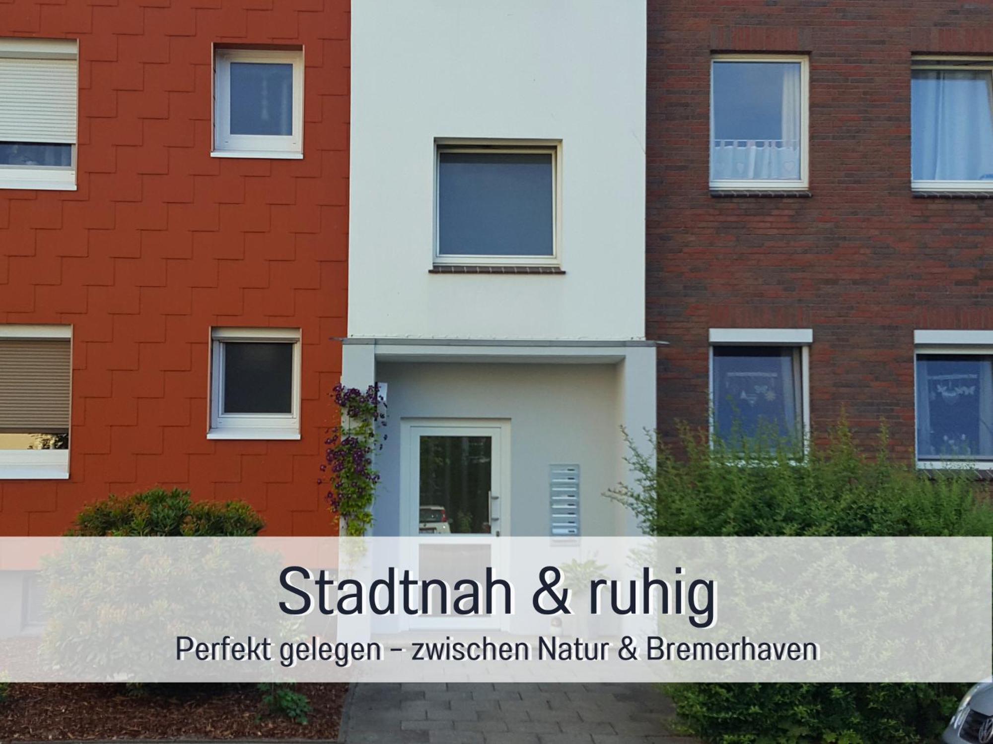 "Lilie" In Geestland-Langen, Ideal Fuer Familien & Homeoffice - Wlan & Parkplatz - 3 Zimmer, Balkon - Nahe Bremerhaven Exterior foto
