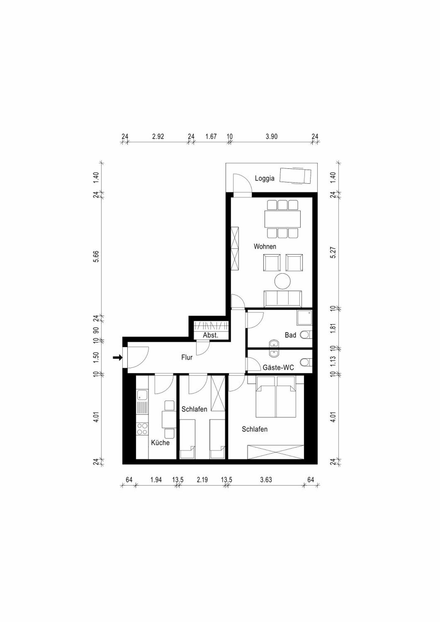 "Lilie" In Geestland-Langen, Ideal Fuer Familien & Homeoffice - Wlan & Parkplatz - 3 Zimmer, Balkon - Nahe Bremerhaven Exterior foto